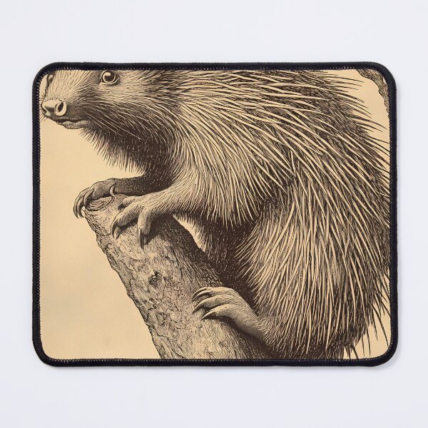 Item preview, Ouriço-Cacheiro — Gravura Botânica Vintage | Atlantic Forest designed and sold by AtlanticForest.