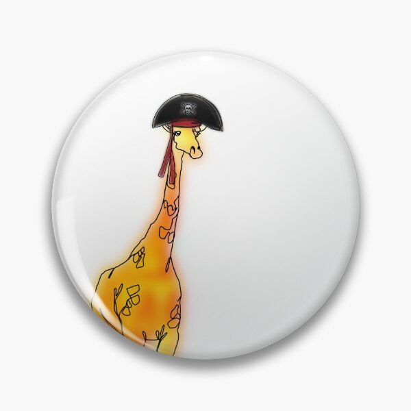 Item preview, Giraffe in a pirate hat– animalzinhats designed and sold by Ashley’sAnimalz.