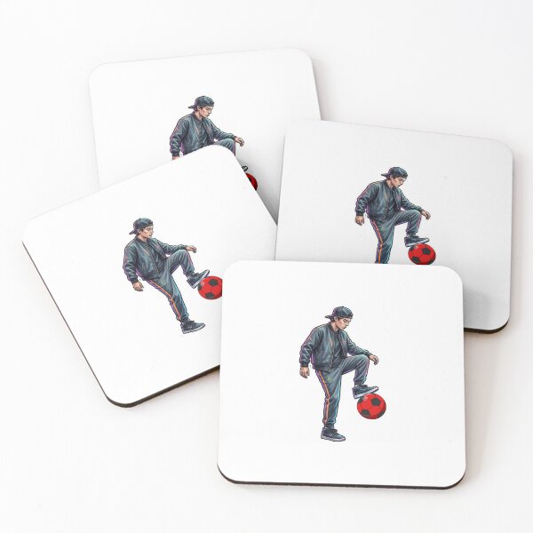 Item preview, Street Football Freestyle Sticker | Urban Soccer Player Art designed and sold by Pandey14.