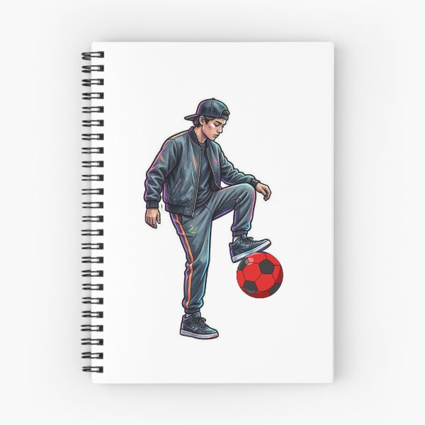Item preview, Street Football Freestyle Sticker | Urban Soccer Player Art designed and sold by Pandey14.