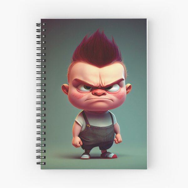 Item preview, Fantasy creature illustration. Cartoon with myth fairy tale character, fantastic beast or monster. The character is angry designed and sold by anytka.