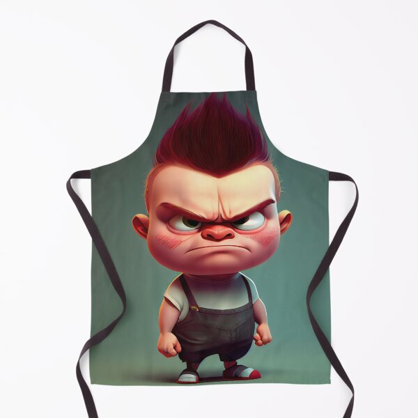 Item preview, Fantasy creature illustration. Cartoon with myth fairy tale character, fantastic beast or monster. The character is angry designed and sold by anytka.