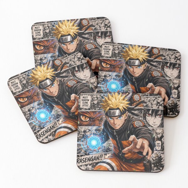 Item preview, Anime Ninja Montage | Action Manga Panel Graphic designed and sold by BHOWMIK STORE.