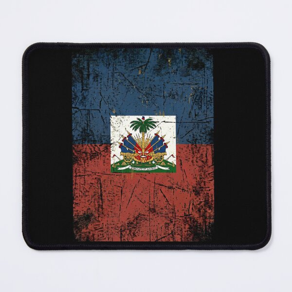 Item preview, Vintage Haiti Flag Distressed Patriotic Haitian Pride Shirt designed and sold by ArcaneArtistry.