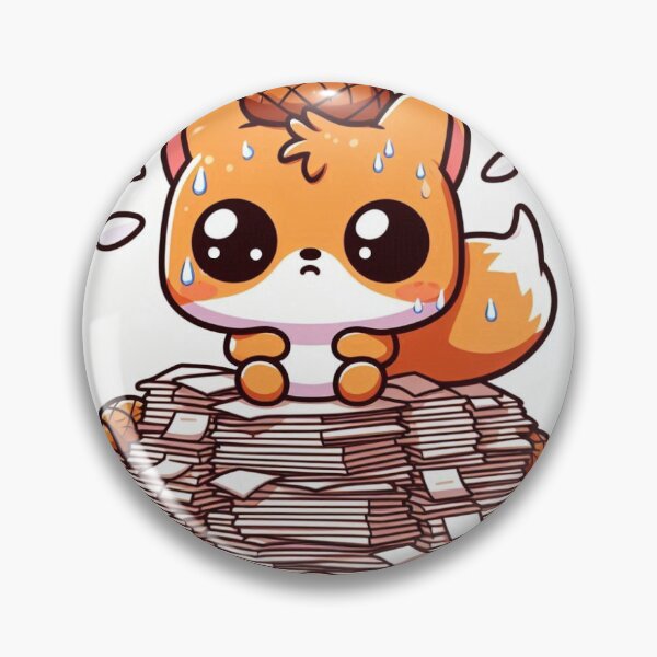 Item preview, Kawaii Send Help Squirrel Sticker designed and sold by PastelPawsArt.
