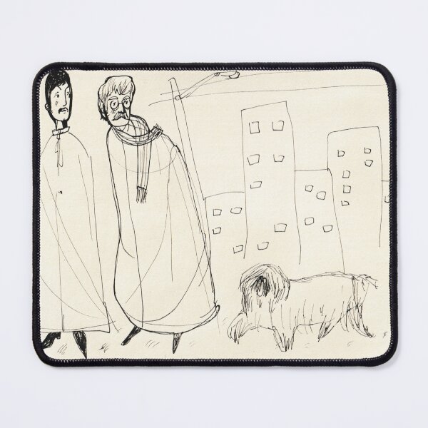 Item preview, The Wizards of Liverpool - Paul McCartney, John Lennon and Martha designed and sold by Beagleamarelo.
