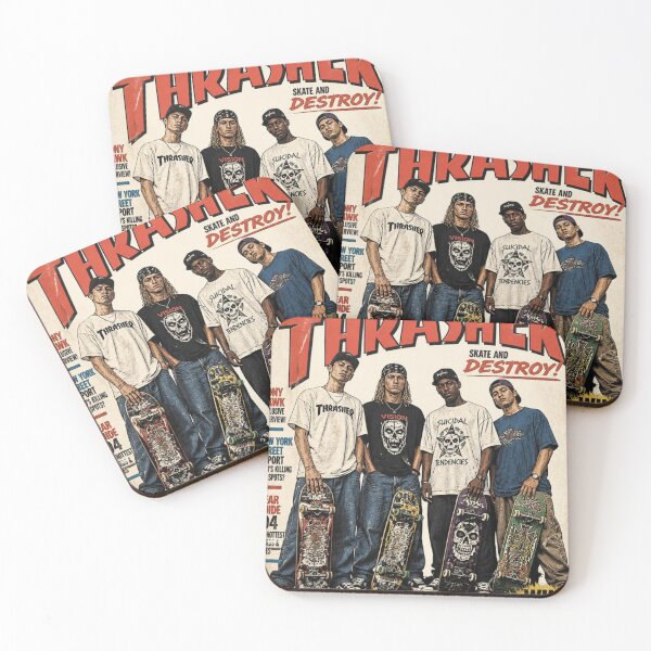 Item preview, 90s Skate Culture Vintage Magazine Cover Aesthetic designed and sold by redblink store.