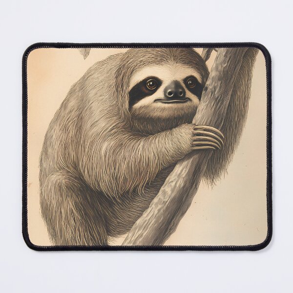 Item preview, Preguiça — Ilustração Científica Vintage | Atlantic Forest designed and sold by AtlanticForest.