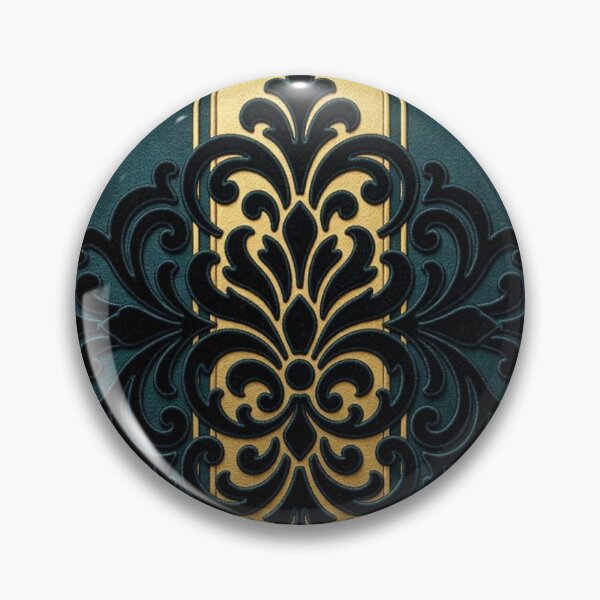 Item preview, Striped Teal Damask designed and sold by DesignsByPrnces.