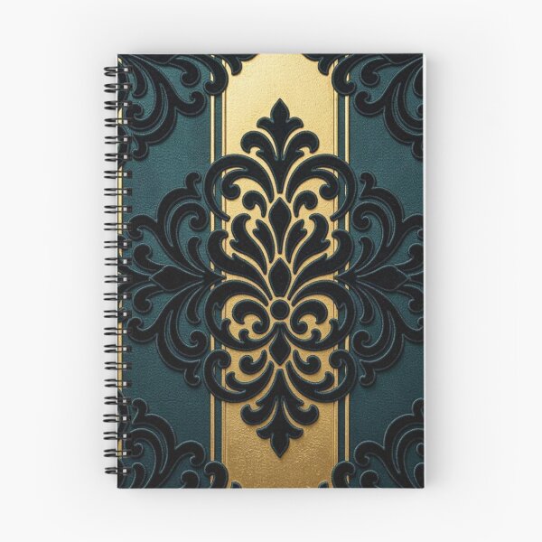 Item preview, Striped Teal Damask designed and sold by DesignsByPrnces.