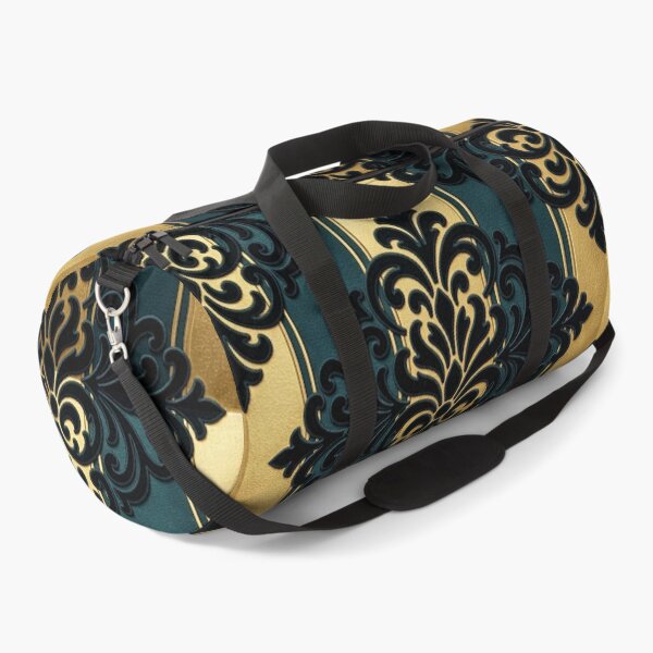Item preview, Striped Teal Damask designed and sold by DesignsByPrnces.