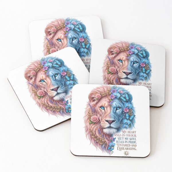 Item preview, Untamed Pride Floral Lion Soul designed and sold by Sovereign Supply Co..