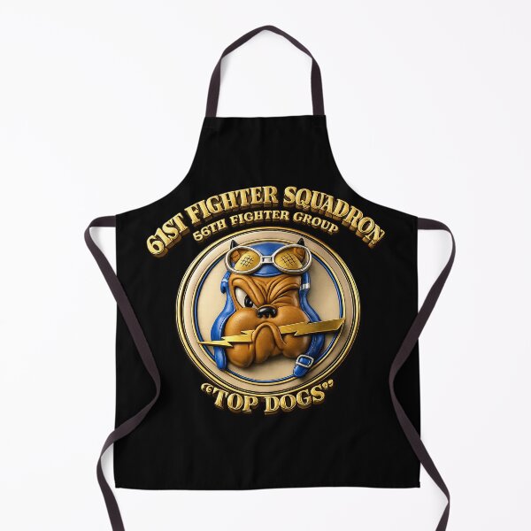 Item preview, 61st Fighter Squadron - 56th Fighter Group - 3D - Gold texts designed and sold by Military Insignia Products.
