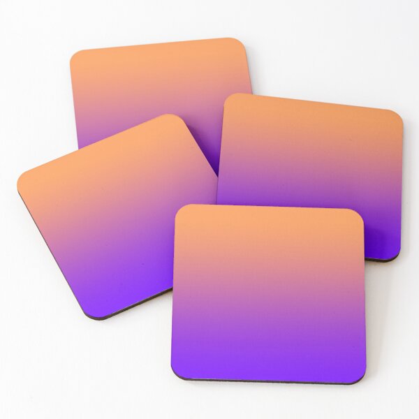 Item preview, Purple, Pink & Warm Peach Sunset Hues Gradient designed and sold by Kodexstore.