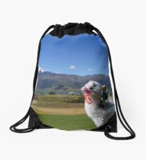 Horses are for losers Drawstring Bag