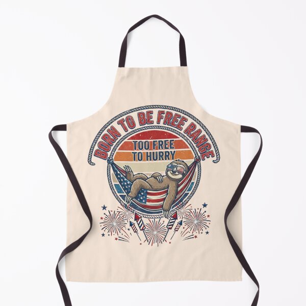 Item preview, Funny Patriotic Sloth July 4th Retro Vintage Independence Day Animal Lover Gift designed and sold by Im-Ara.