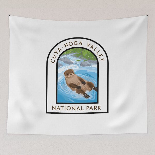 Item preview, Cuya-Hoga Valley National Park Ohio Otter Nature Travel designed and sold by Simsimah26Parks.