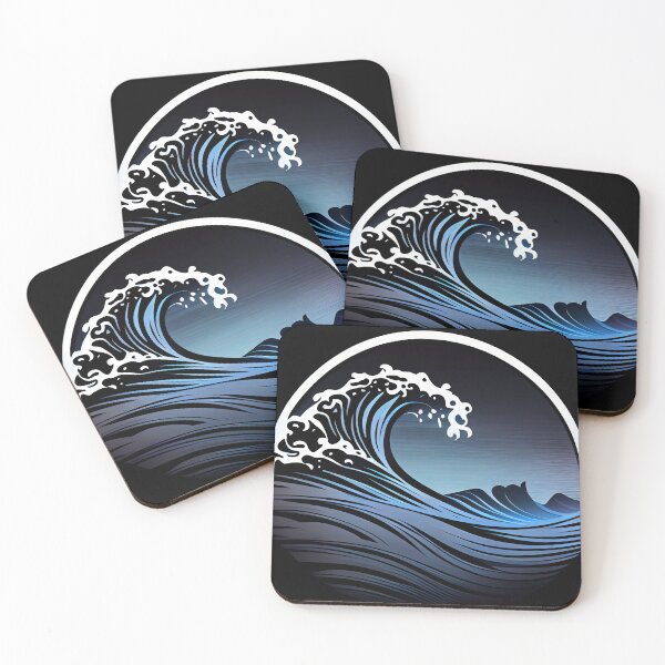 Item preview, A minimalistic logo of lines featuring the silhouette of an ocean or sea waves, simple shapes and lines. Emblema for any brand company designed and sold by anytka.