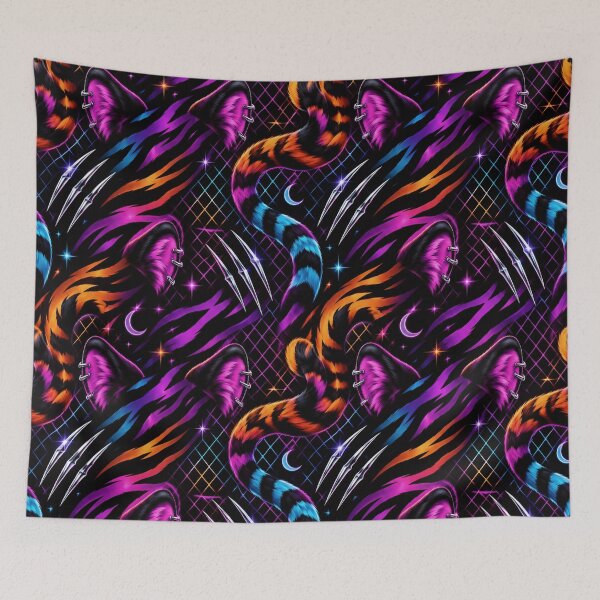 Item preview, Neon Tiger After Dark Furry designed and sold by Furrenzy.