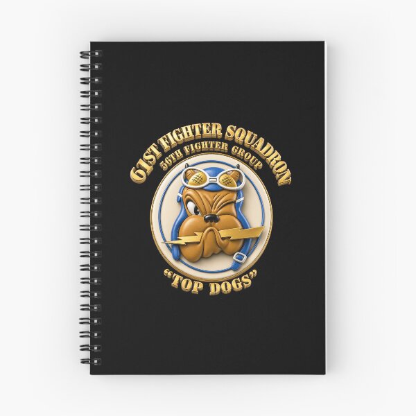 Item preview, 61st Fighter Squadron - 56th Fighter Group - 3D - Gold texts - V1 designed and sold by Military Insignia Products.