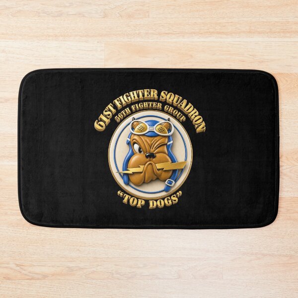 Item preview, 61st Fighter Squadron - 56th Fighter Group - 3D - Gold texts - V1 designed and sold by Military Insignia Products.