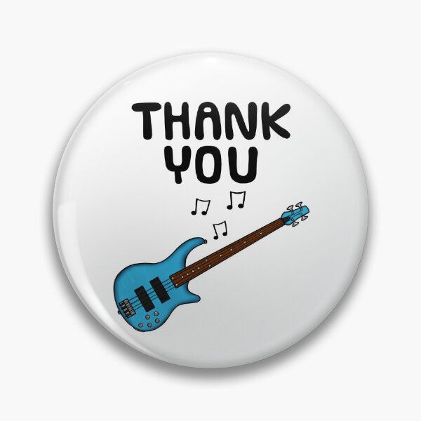 Item preview, Bass Guitar Thank You Music Teacher Bassist Musician designed and sold by doodlerob.