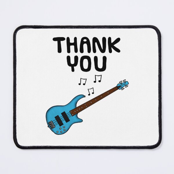 Item preview, Bass Guitar Thank You Music Teacher Bassist Musician designed and sold by doodlerob.