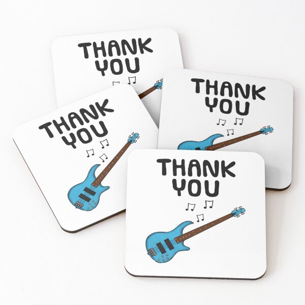 Item preview, Bass Guitar Thank You Music Teacher Bassist Musician designed and sold by doodlerob.