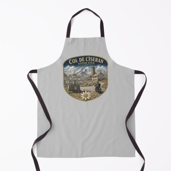 Item preview, Col de L'Iseran France Motorcycle Sticker TShirt 10 designed and sold by OuterShellUK.