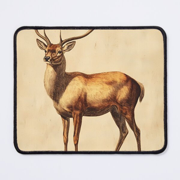 Item preview, Veado-Campeiro — Gravura Botânica Vintage | Atlantic Forest designed and sold by AtlanticForest.