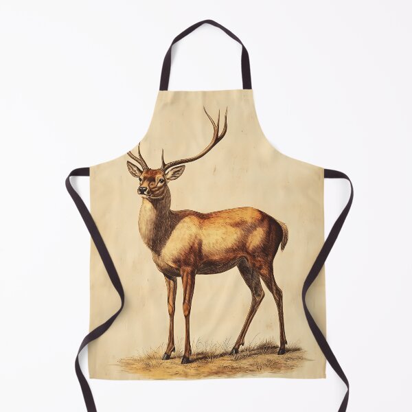 Item preview, Veado-Campeiro — Gravura Botânica Vintage | Atlantic Forest designed and sold by AtlanticForest.