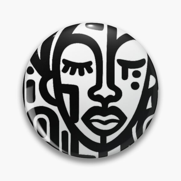 Item preview, Sacred | Afrocentric Abstract Portrait Art designed and sold by ChaChaCreates.