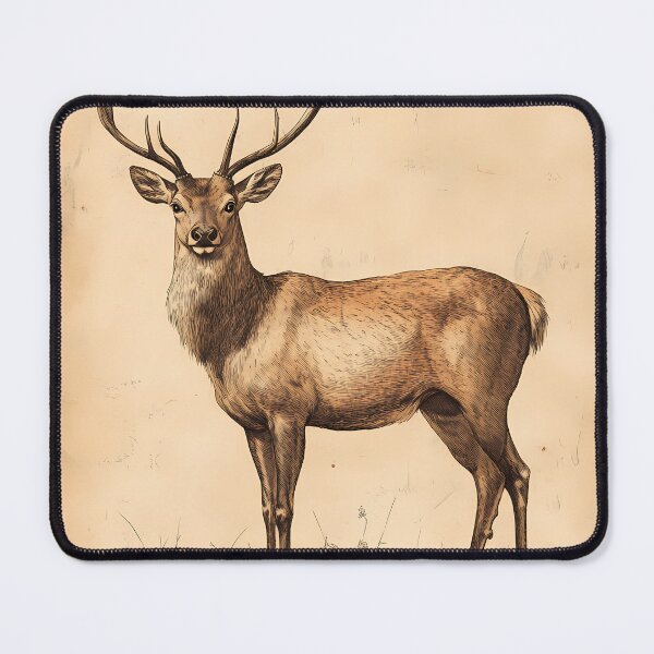 Item preview, Veado-Campeiro — Ilustração Científica Vintage | Atlantic Forest designed and sold by AtlanticForest.