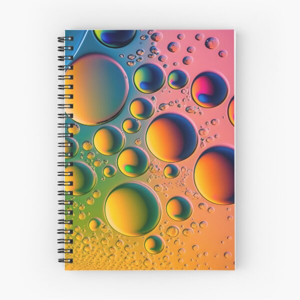 Item preview, Wallpaper background with circles in the rainbow-colored background designed and sold by anytka.