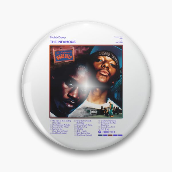 Item preview, Mobb Deep - The Infamous Tracklist Album designed and sold by MagicEagleStore.