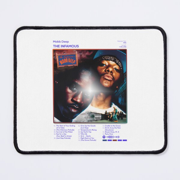 Item preview, Mobb Deep - The Infamous Tracklist Album designed and sold by MagicEagleStore.