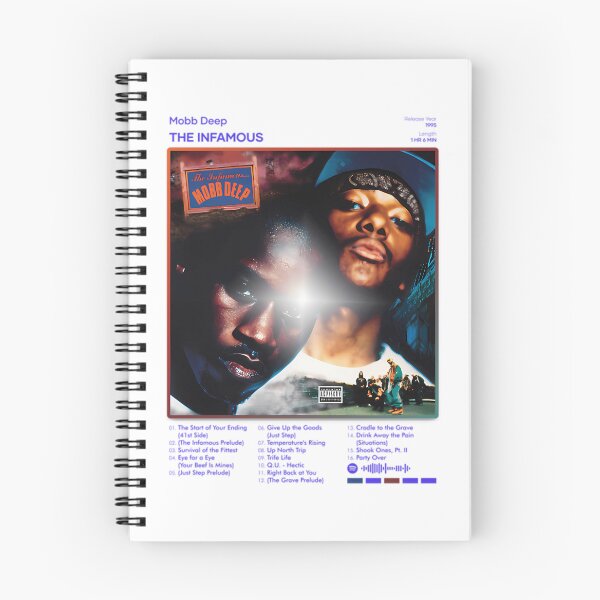 Item preview, Mobb Deep - The Infamous Tracklist Album designed and sold by MagicEagleStore.