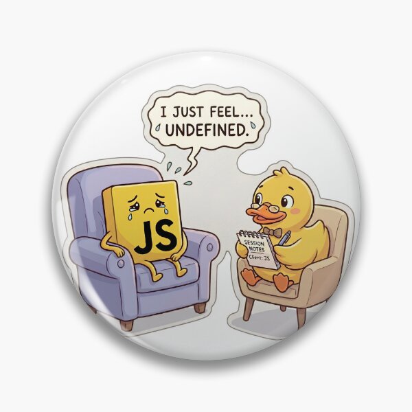 Item preview, The JavaScript Therapy: I Feel Undefined designed and sold by mancikart.