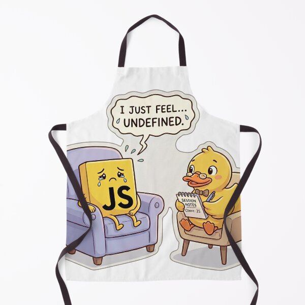 Item preview, The JavaScript Therapy: I Feel Undefined designed and sold by mancikart.