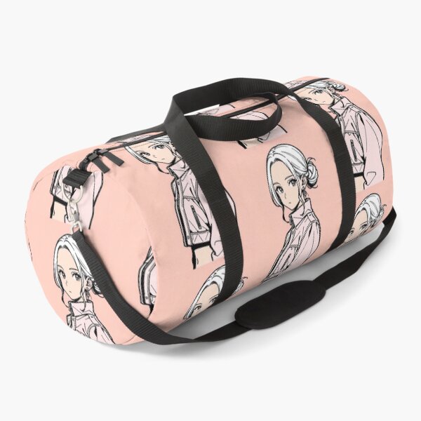 Item preview, Fashion - Woman in Pink Puffer Jacket Low Bun Anime designed and sold by AnimeShin.
