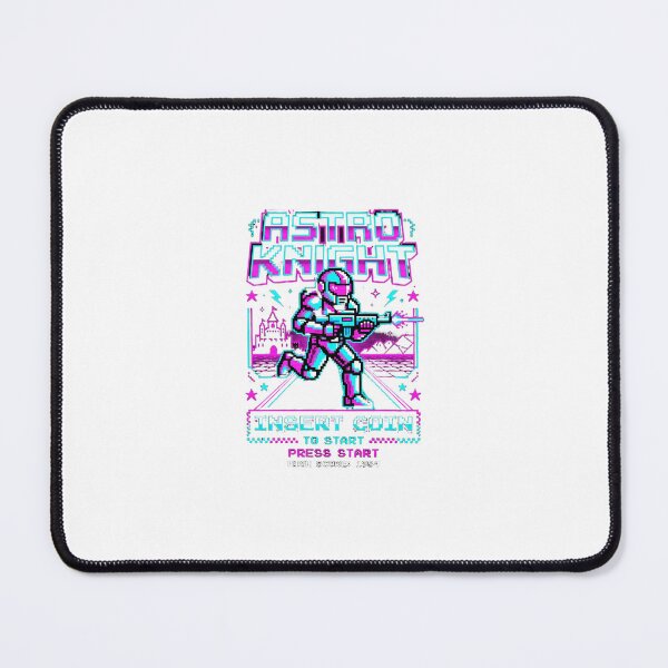 Item preview, Astro Knight Retro Arcade Pixel Art designed and sold by UrbanVoid Studio.
