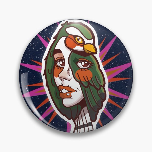 Item preview, @torum.11 | Psychedelic Bird Portrait | Surreal Digital Art designed and sold by Torum.