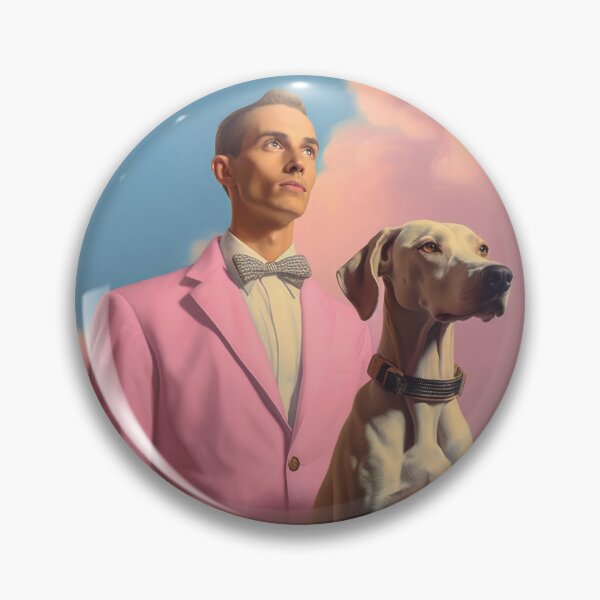 Item preview, Dog in a pink jacket and bow designed and sold by anytka.