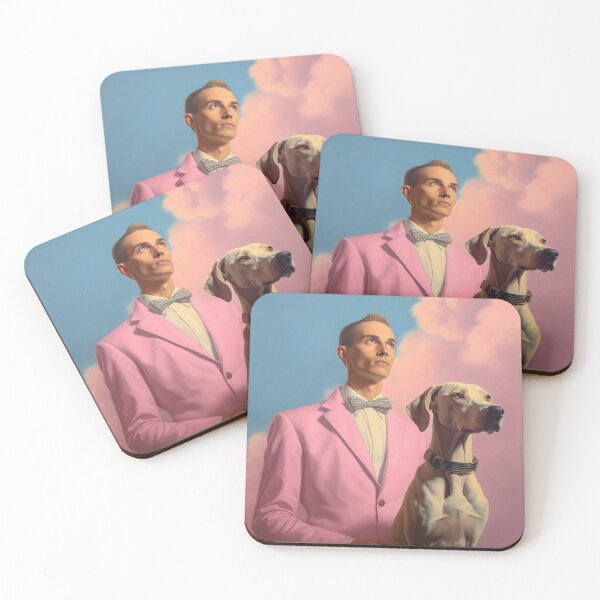 Item preview, Dog in a pink jacket and bow designed and sold by anytka.