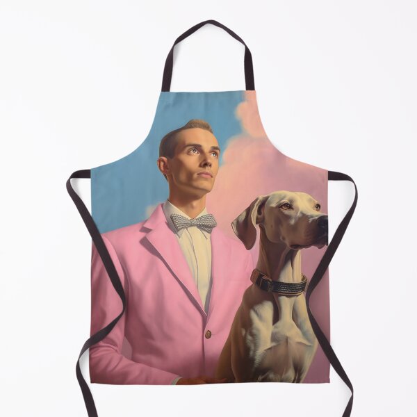 Item preview, Dog in a pink jacket and bow designed and sold by anytka.