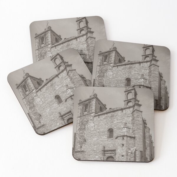 Item preview, Caceres Medieval – Church and Cobblestone Street designed and sold by DFLC Prints.