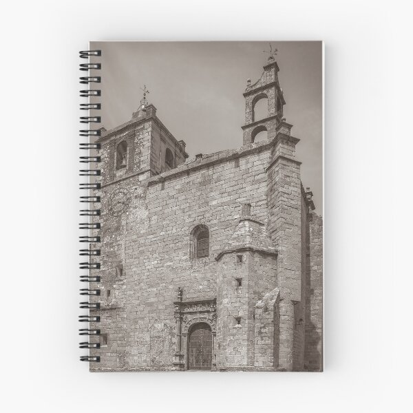 Item preview, Caceres Medieval – Church and Cobblestone Street designed and sold by DFLC Prints.