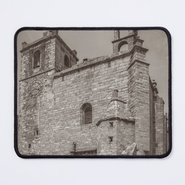 Item preview, Caceres Medieval – Church and Cobblestone Street designed and sold by DFLC Prints.