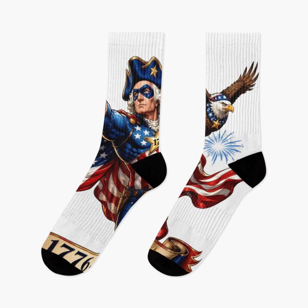 Item preview, Washington Superhero Patriotic 250th Anniversary  designed and sold by Zara Art House.