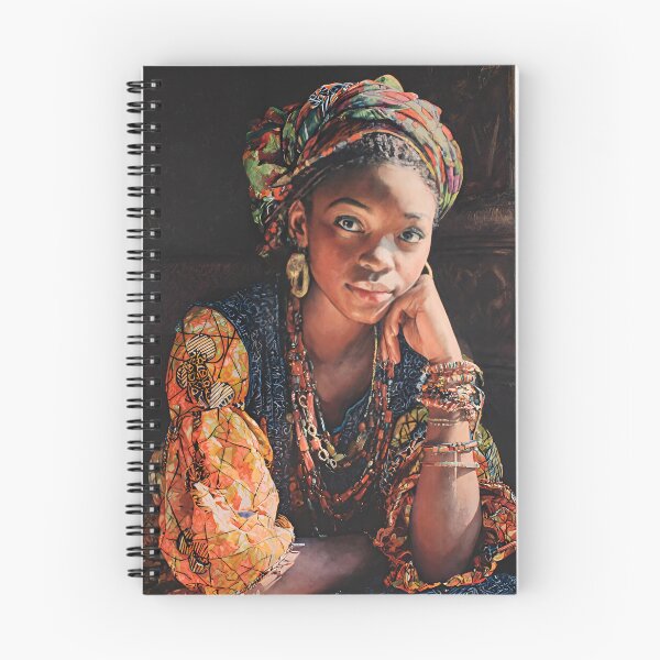 Item preview, Woman from Côte d'Ivoire - African Woman Ethnic Portrait designed and sold by Oldetimemercan.